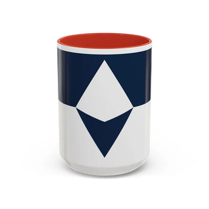 True South Antarctic Flag - Accent Coffee Mug-15oz-Red-Go Mug Yourself