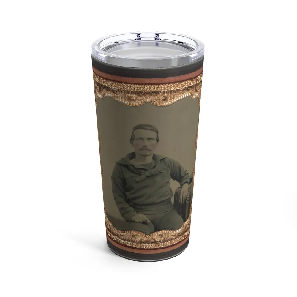 Unidentified Sailor In Union Uniform (U.S. Civil War) Tumbler 20oz-20oz-Go Mug Yourself