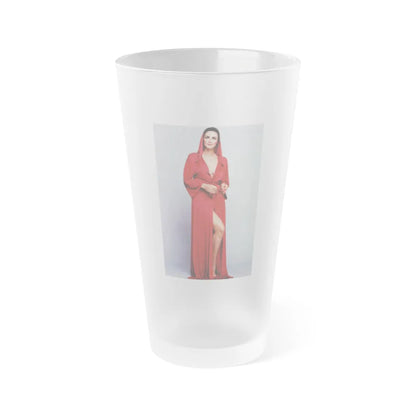 Lynda Carter #279 (Vintage Female Icon) Frosted Pint 16oz-16oz-Frosted-Go Mug Yourself