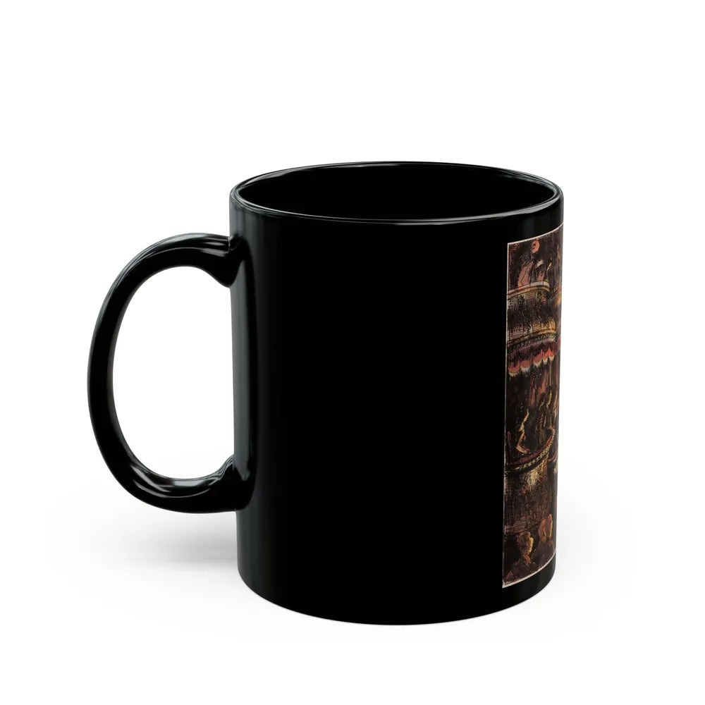 Burlesque Show - Black Coffee Mug-Go Mug Yourself