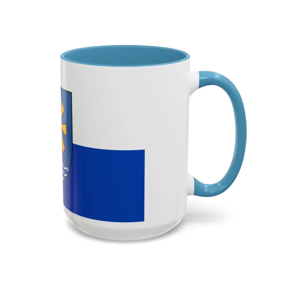 Flag of Bodenseekreis Germany - Accent Coffee Mug-Go Mug Yourself