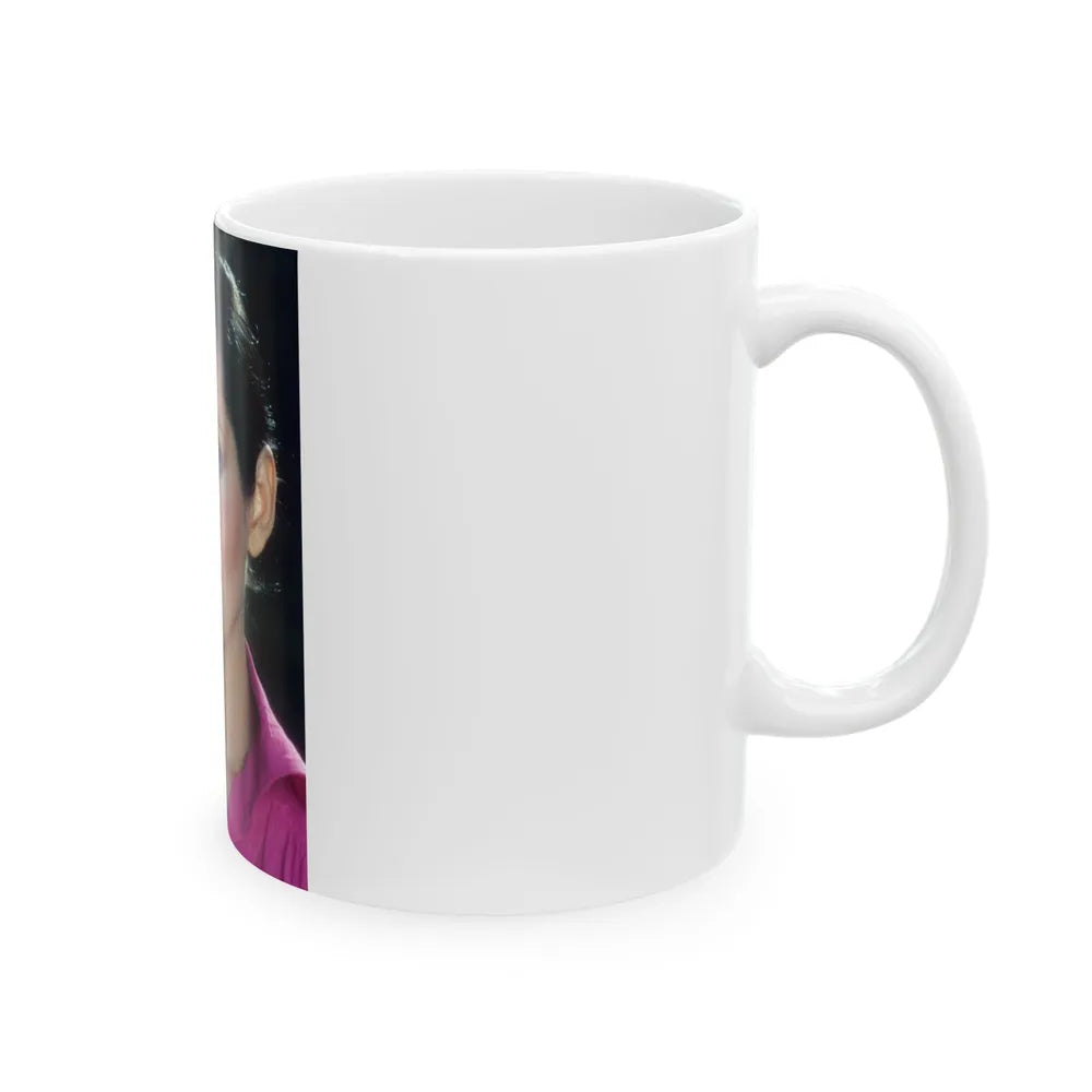 Barbara Carrera #118 (Vintage Female Icon) White Coffee Mug-Go Mug Yourself