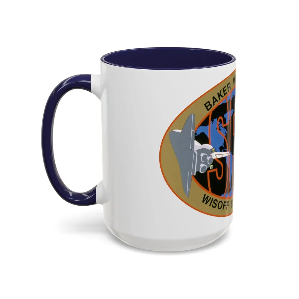 STS 68 (NASA) Accent Coffee Mug-Go Mug Yourself