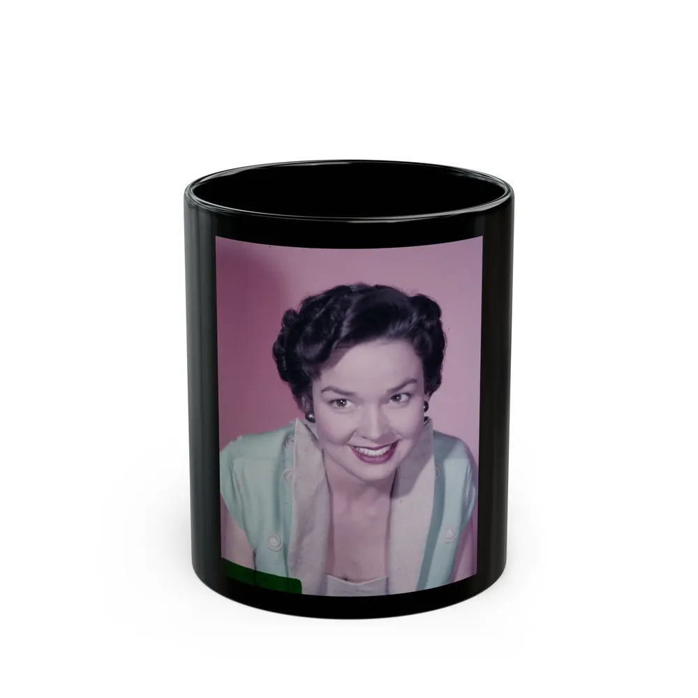 Kathryn Grant #84 (Vintage Female Icon) Black Coffee Mug-11oz-Go Mug Yourself