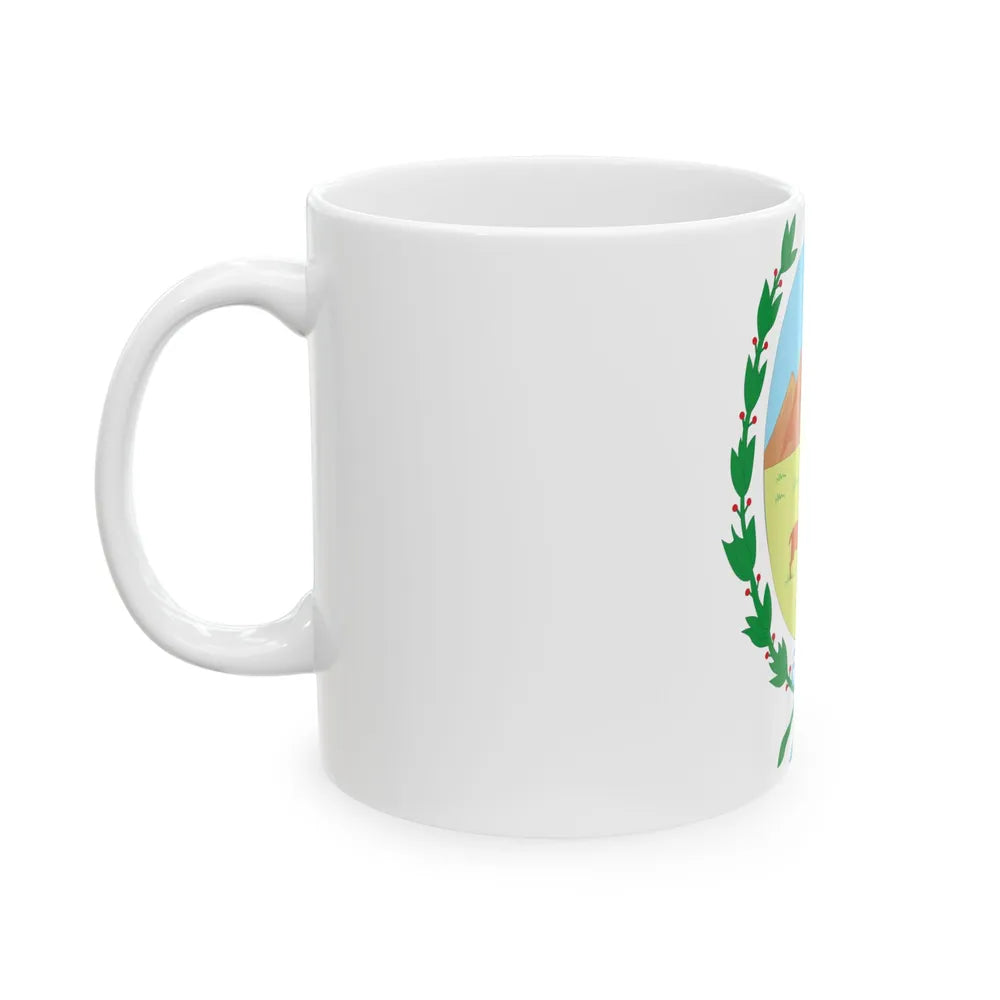 Coat of Arms San Luis Argentina - White Coffee Mug-Go Mug Yourself