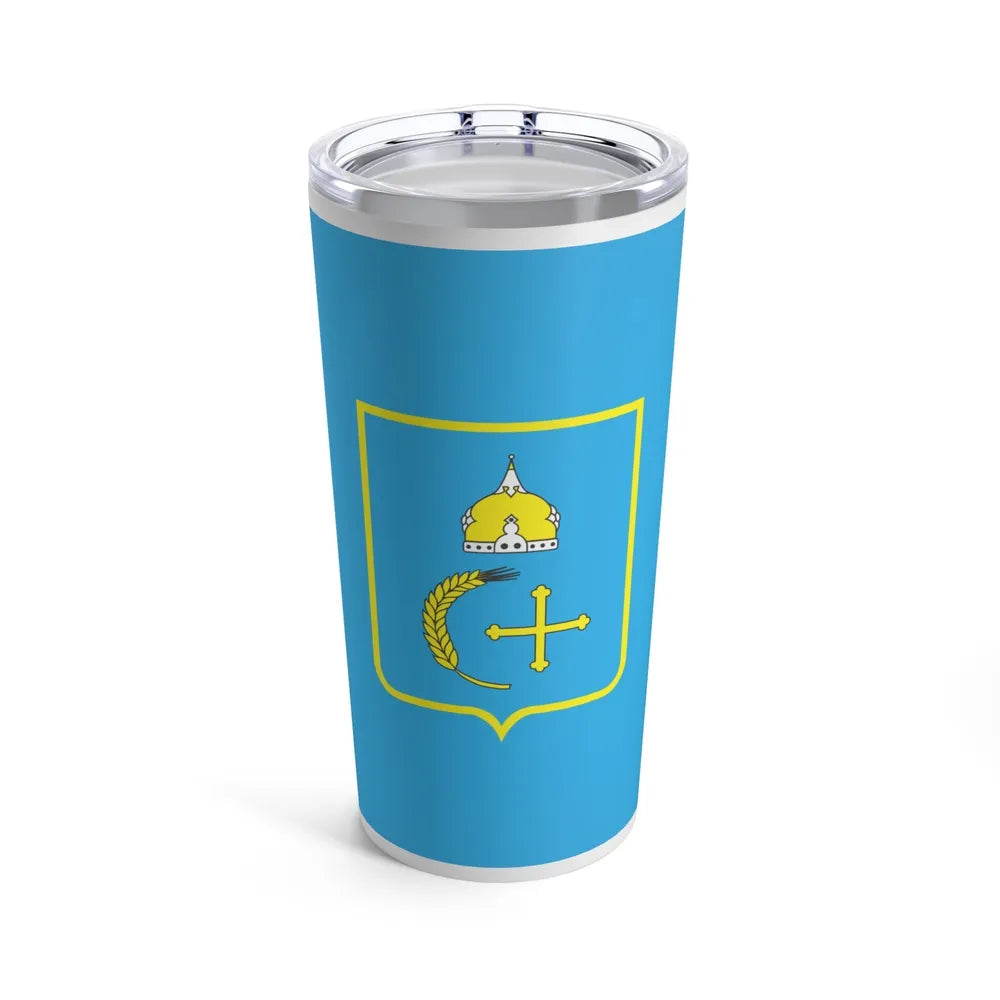 Flag of Sumy Oblast Ukraine - Tumbler 20oz-20oz-Go Mug Yourself