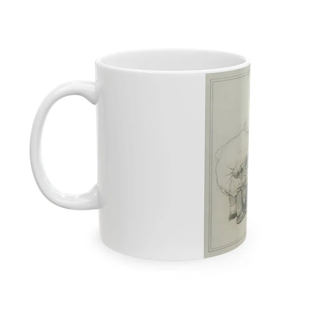 Bobbing for Apples - White Coffee Mug-Go Mug Yourself