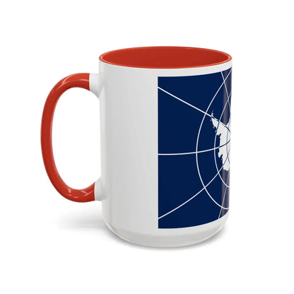 Flag of Antarctic Treaty - Accent Coffee Mug-Go Mug Yourself