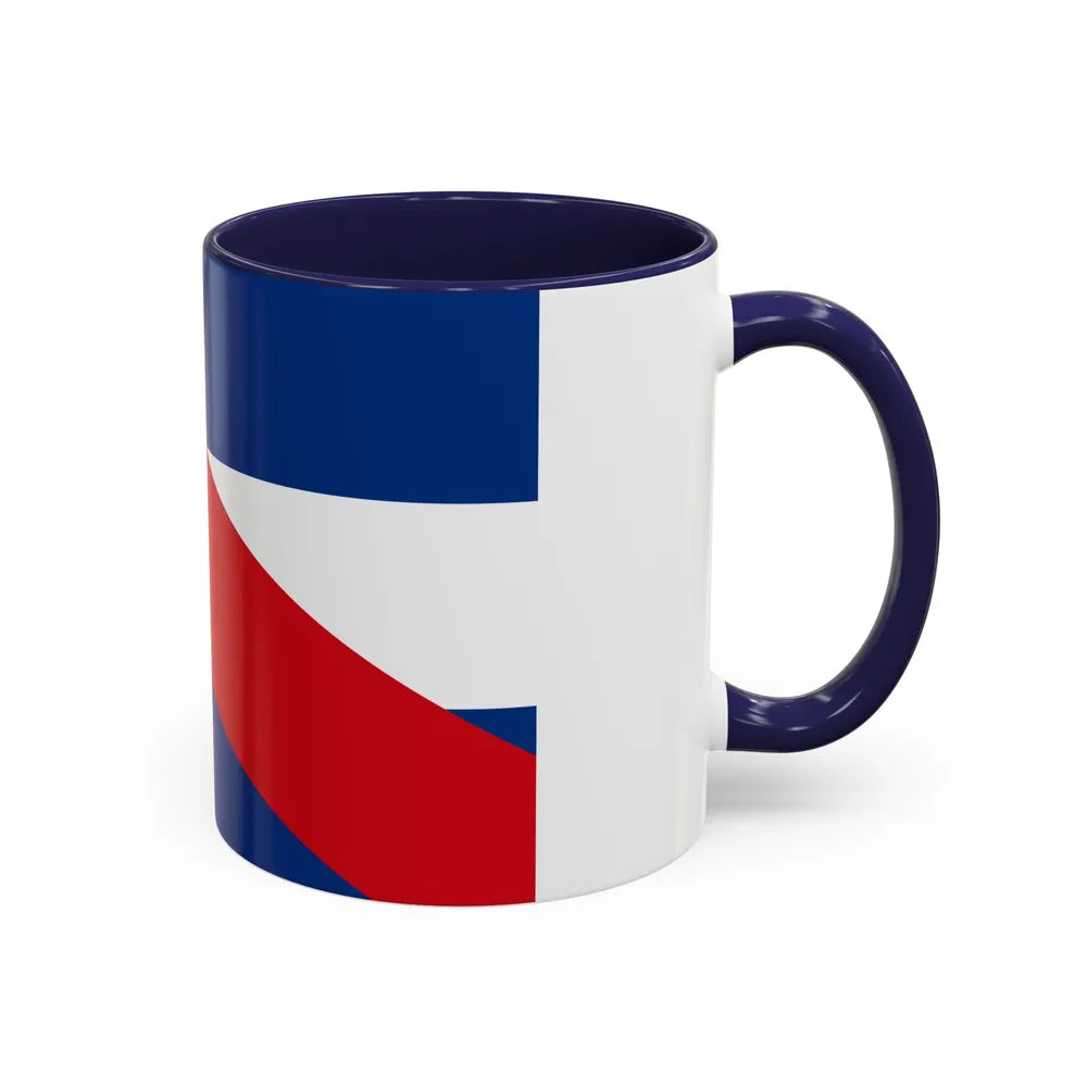 Flag of Federalist Party - Accent Coffee Mug-Go Mug Yourself