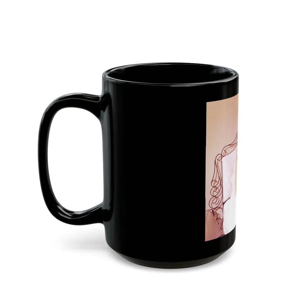 Eve Meyer #37 (Vintage Female Icon) Black Coffee Mug-Go Mug Yourself