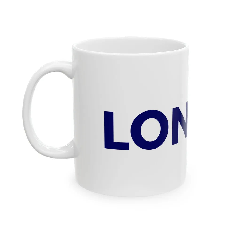 Flag of Greater London UK - White Coffee Mug-Go Mug Yourself