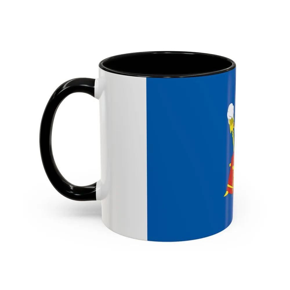 Flag of Ivanovo Russia - Accent Coffee Mug-Go Mug Yourself