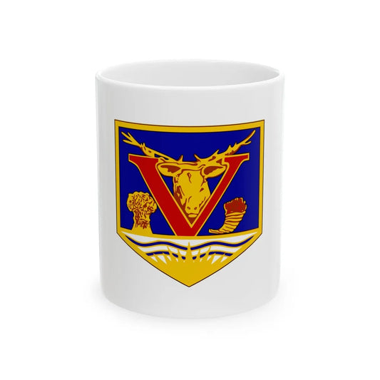 Flag of Vernon British Columbia Canada - White Coffee Mug-11oz-Go Mug Yourself