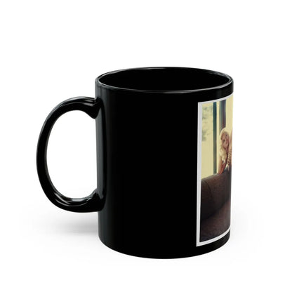 Jayne Mansfield #223 (Vintage Female Icon) Black Coffee Mug-Go Mug Yourself