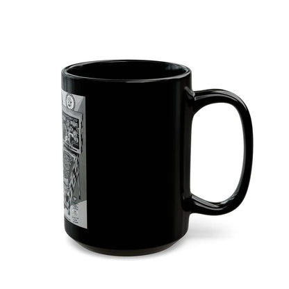 Flipper 1965 (Music Poster) Black Coffee Mug-Go Mug Yourself