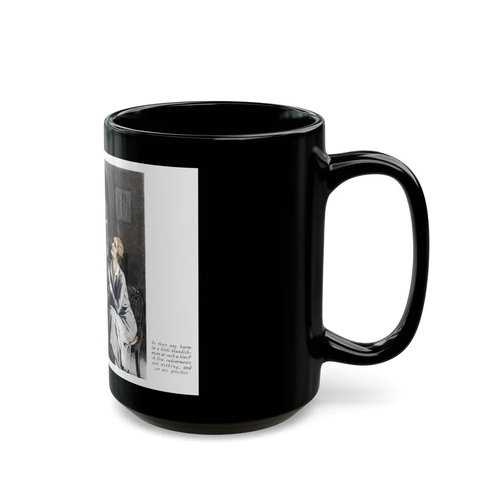 Courage On Request, McCall's magazine, February 1932 - Black Coffee Mug-Go Mug Yourself