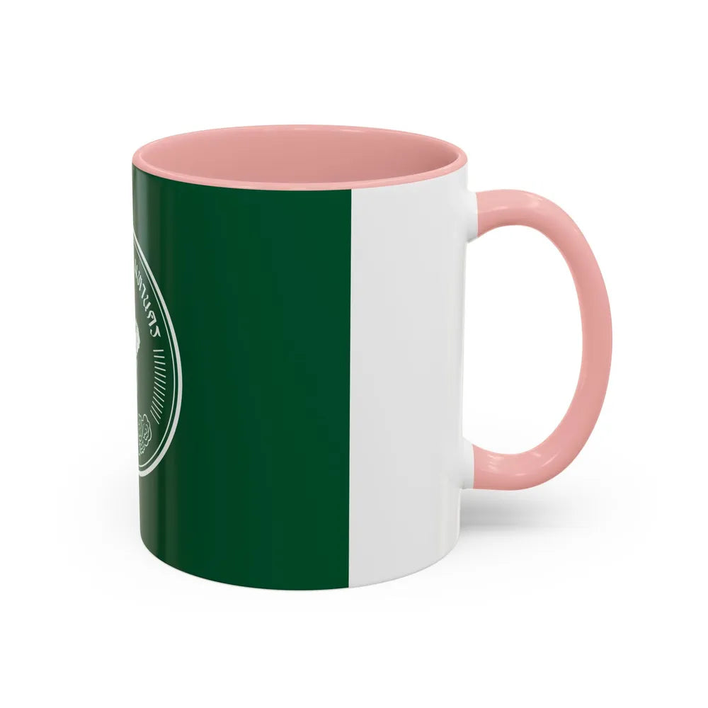 Flag of Bangkok Thailand - Accent Coffee Mug-Go Mug Yourself