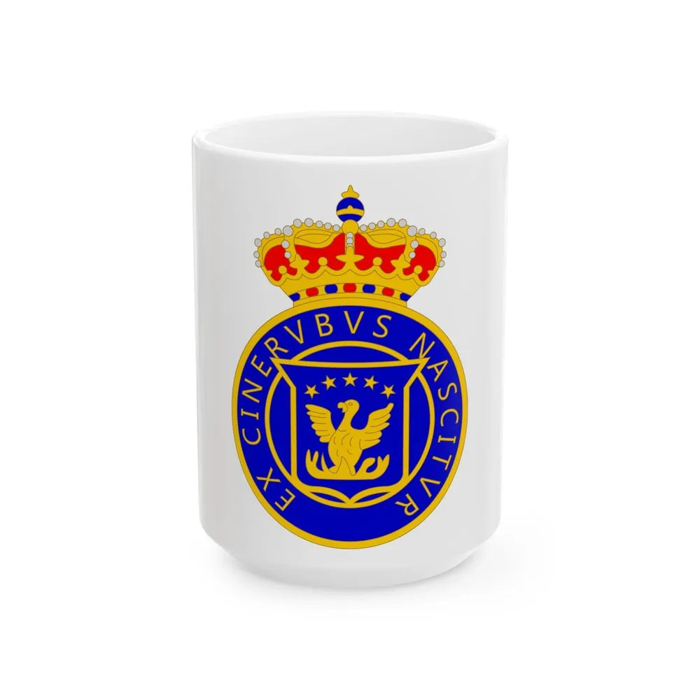 Coat of arms of Kingdom of Haiti - White Coffee Mug-15oz-Go Mug Yourself