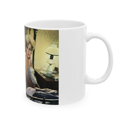 Kim Novak #342 (Vintage Female Icon) White Coffee Mug-Go Mug Yourself