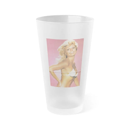 Loni Anderson #18 (Vintage Female Icon) Frosted Pint 16oz-16oz-Frosted-Go Mug Yourself