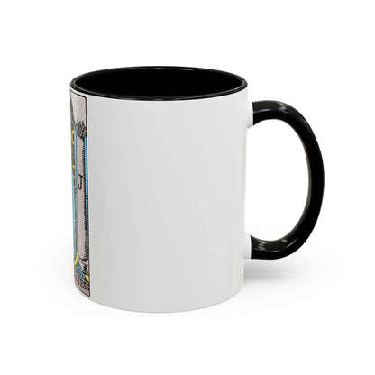 The High Priestess (Tarot Card) Accent Coffee Mug-Go Mug Yourself