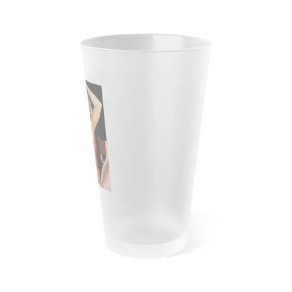 Linda Blair #262 - Partially Topless (Vintage Female Icon) Frosted Pint 16oz-Go Mug Yourself