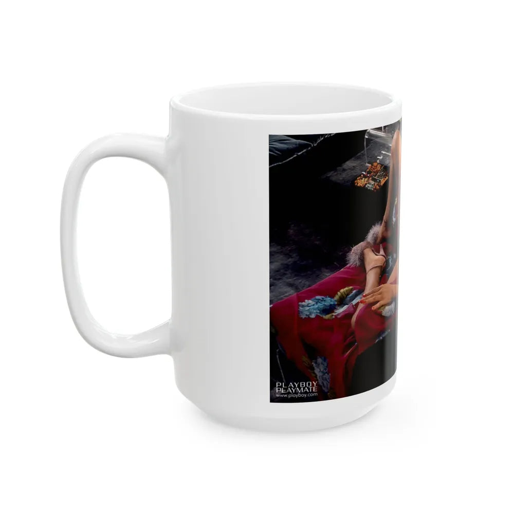 Ola Ray #107 (Vintage Female Icon) White Coffee Mug-Go Mug Yourself