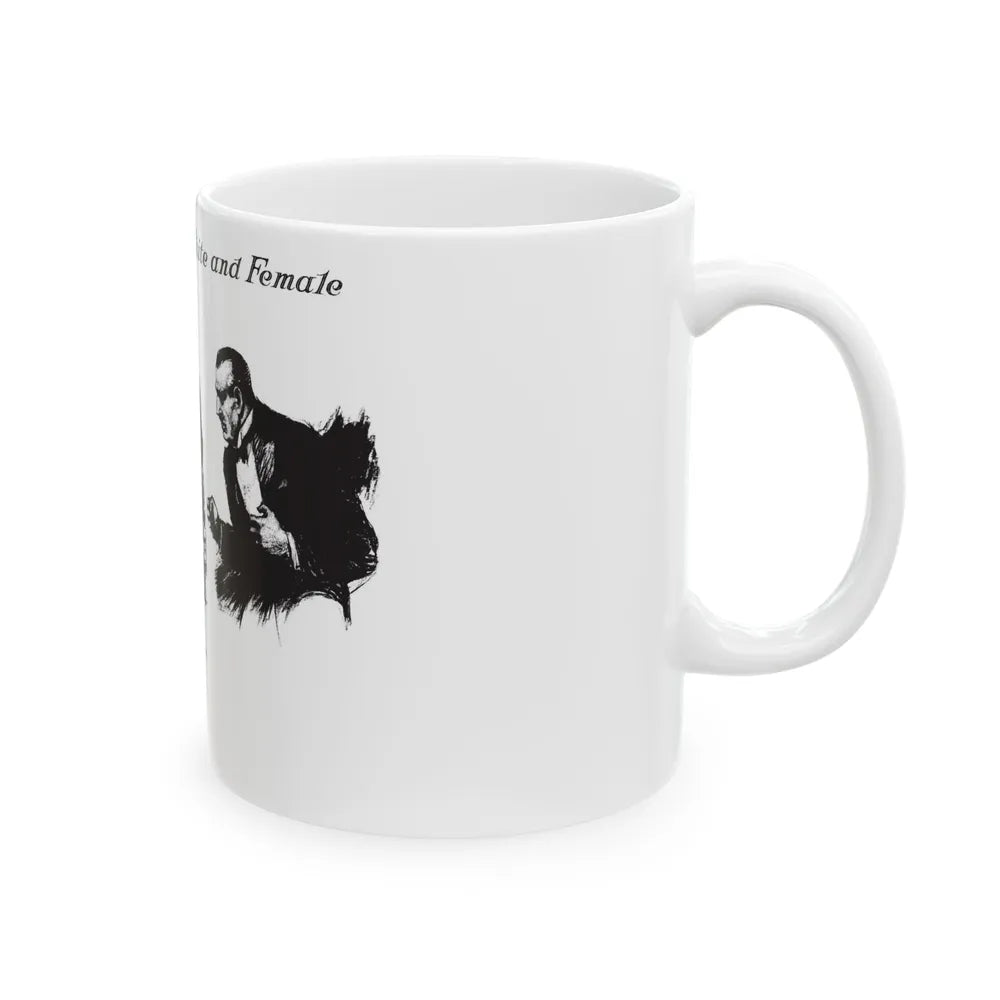 Free, White and Female (5), Collier's, March 10, 1928 - White Coffee Mug-Go Mug Yourself