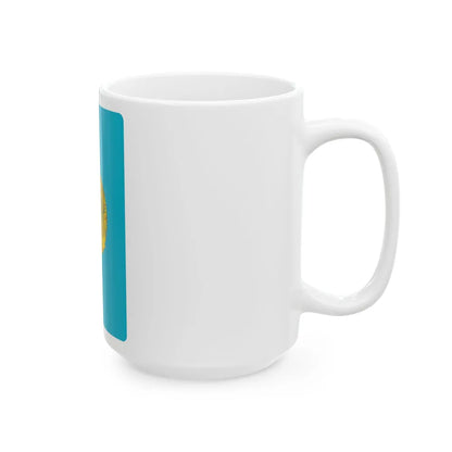 Kazakh Passport - White Coffee Mug-Go Mug Yourself