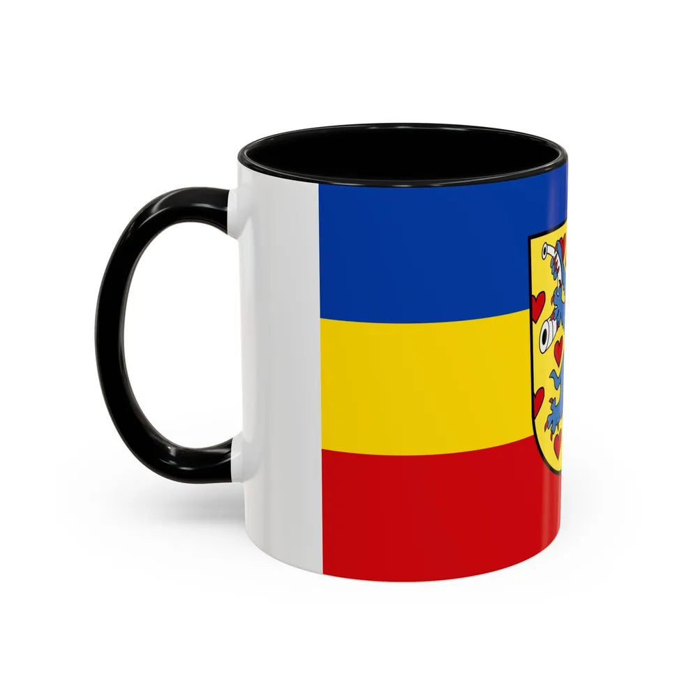 Flag of Gifhorn Germany - Accent Coffee Mug-Go Mug Yourself