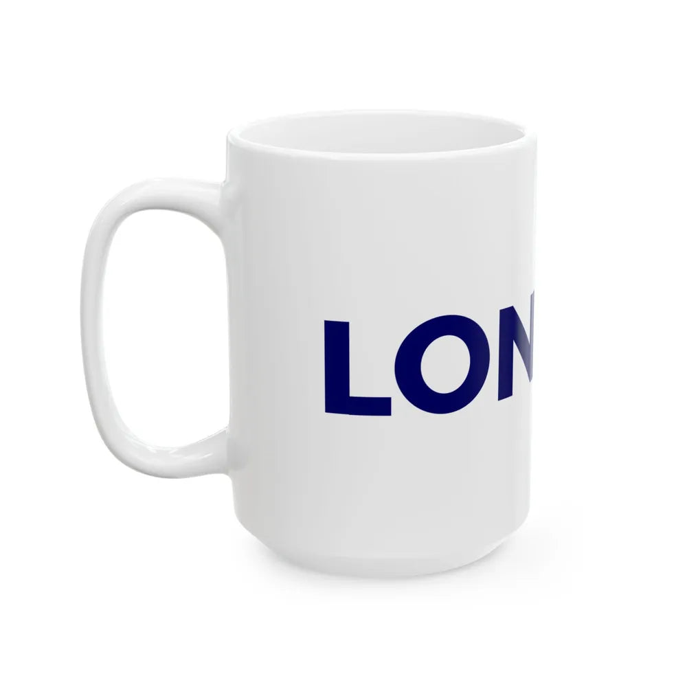 Flag of Greater London UK - White Coffee Mug-Go Mug Yourself