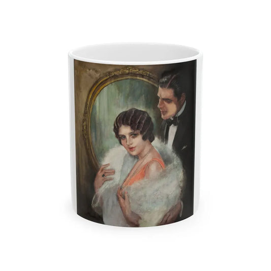 Elegant Couple - White Coffee Mug-11oz-Go Mug Yourself