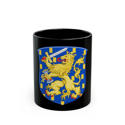 Royal Arms of the Netherlands - Black Coffee Mug-11oz-Go Mug Yourself