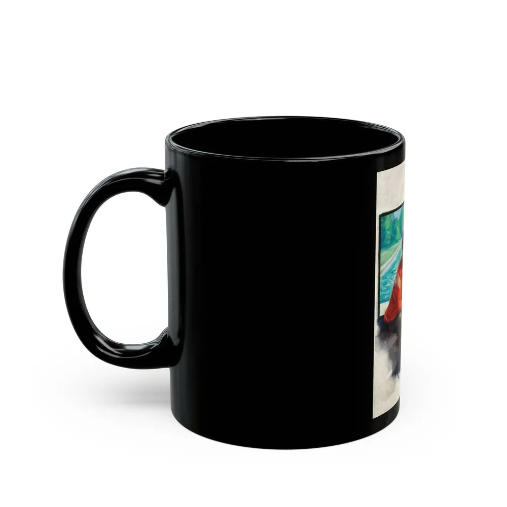 Dreaming of a Better Life - Black Coffee Mug-Go Mug Yourself