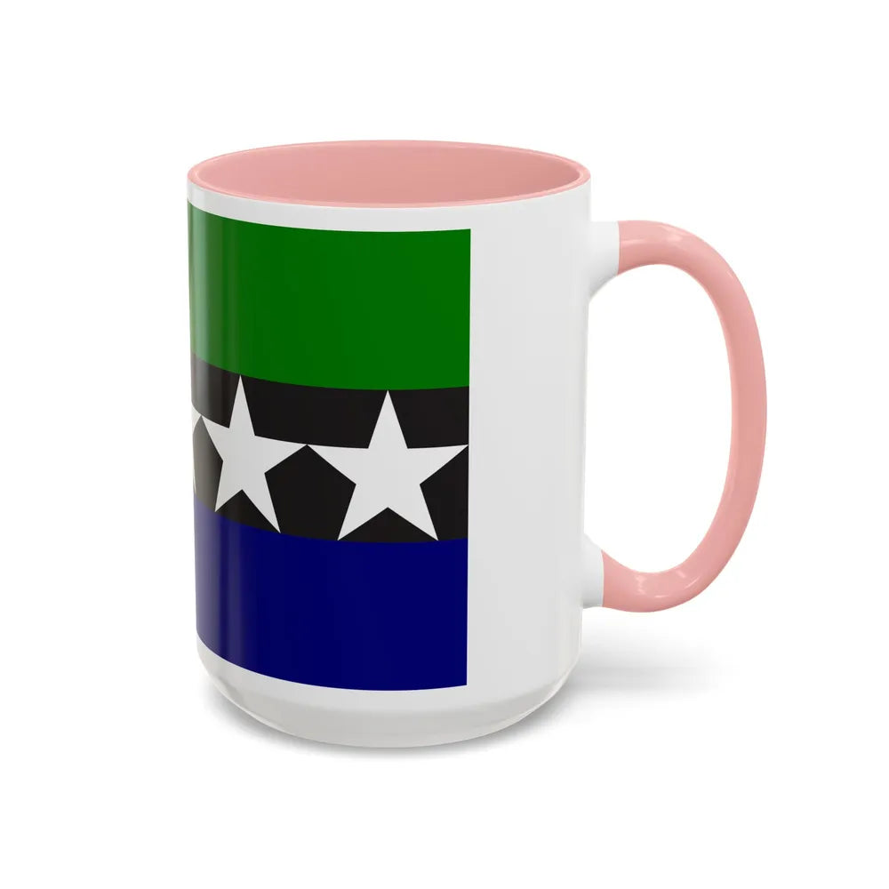 Flag of Aimeliik Palau - Accent Coffee Mug-Go Mug Yourself