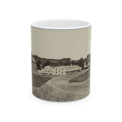 Artillery Depot, (Camp Barry) Near Washington, D.C. (U.S. Civil War) White Coffee Mug-11oz-Go Mug Yourself