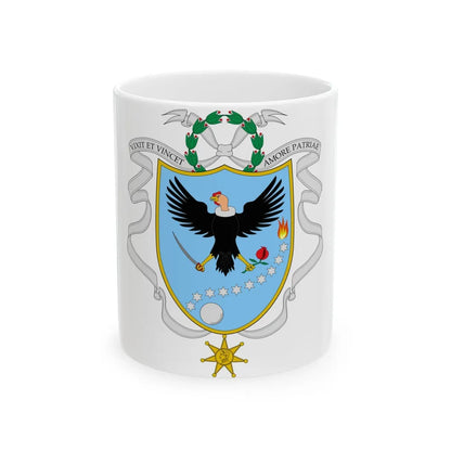 Coat of arms of Gran Colombia (1820) - White Coffee Mug-11oz-Go Mug Yourself