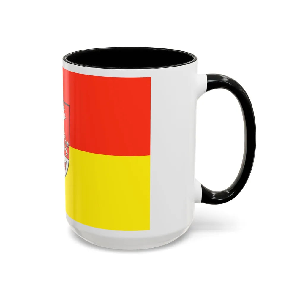 Flag of Forchheim Germany - Accent Coffee Mug-Go Mug Yourself