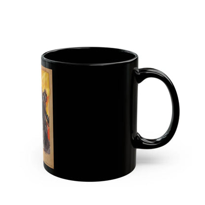 Five story illustrations (2) - Black Coffee Mug-Go Mug Yourself