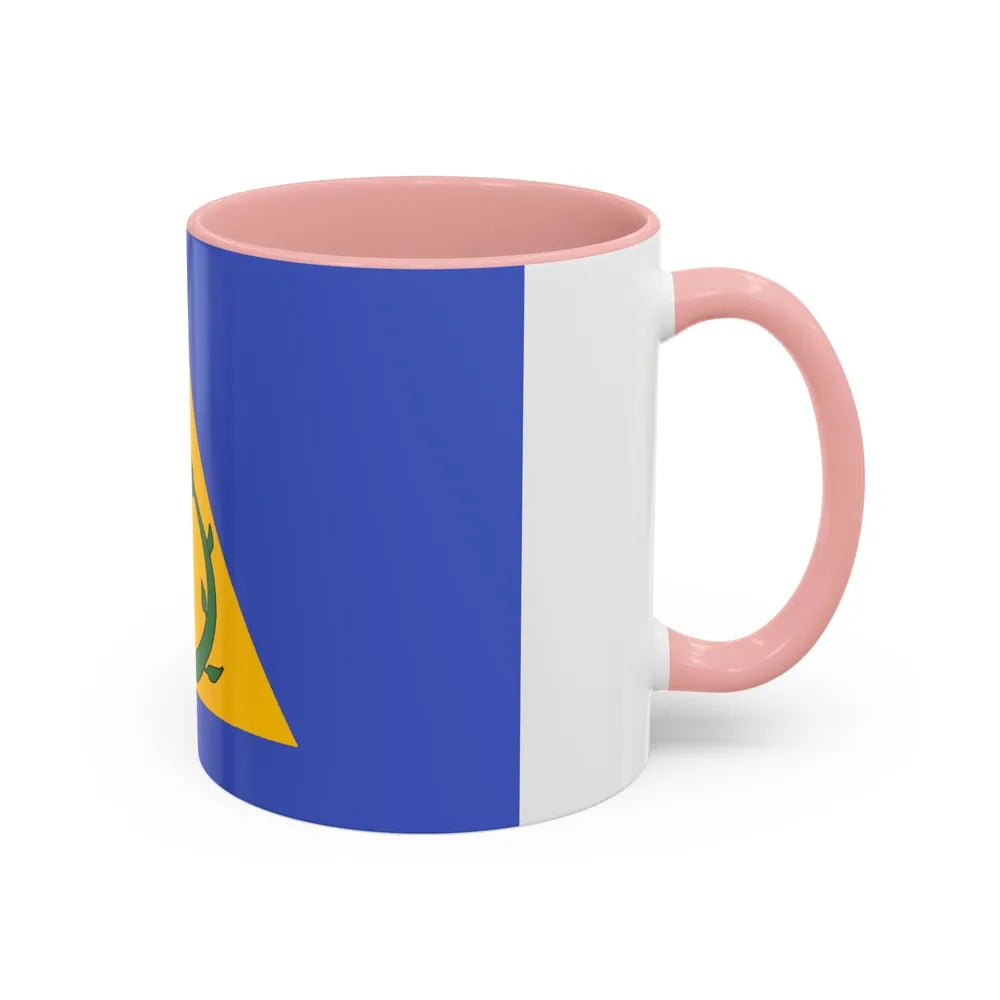 Flag of Kayangel Palau - Accent Coffee Mug-Go Mug Yourself