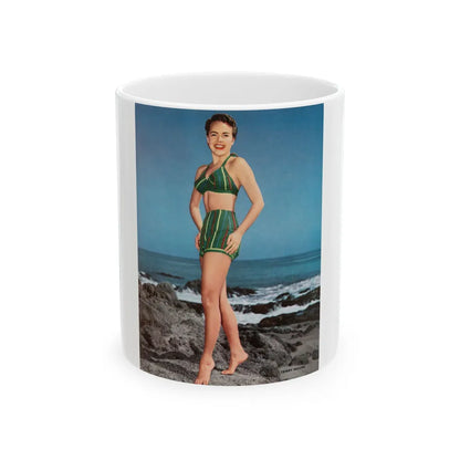 Terry Moore #322 - Photplay Pin-Ups2 (Vintage Female Icon) White Coffee Mug-11oz-Go Mug Yourself