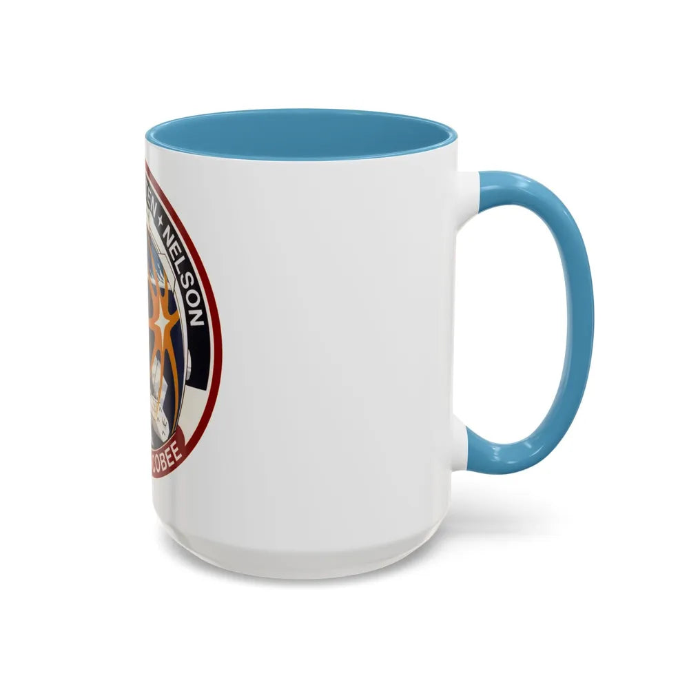 STS 41 C (NASA) Accent Coffee Mug-Go Mug Yourself