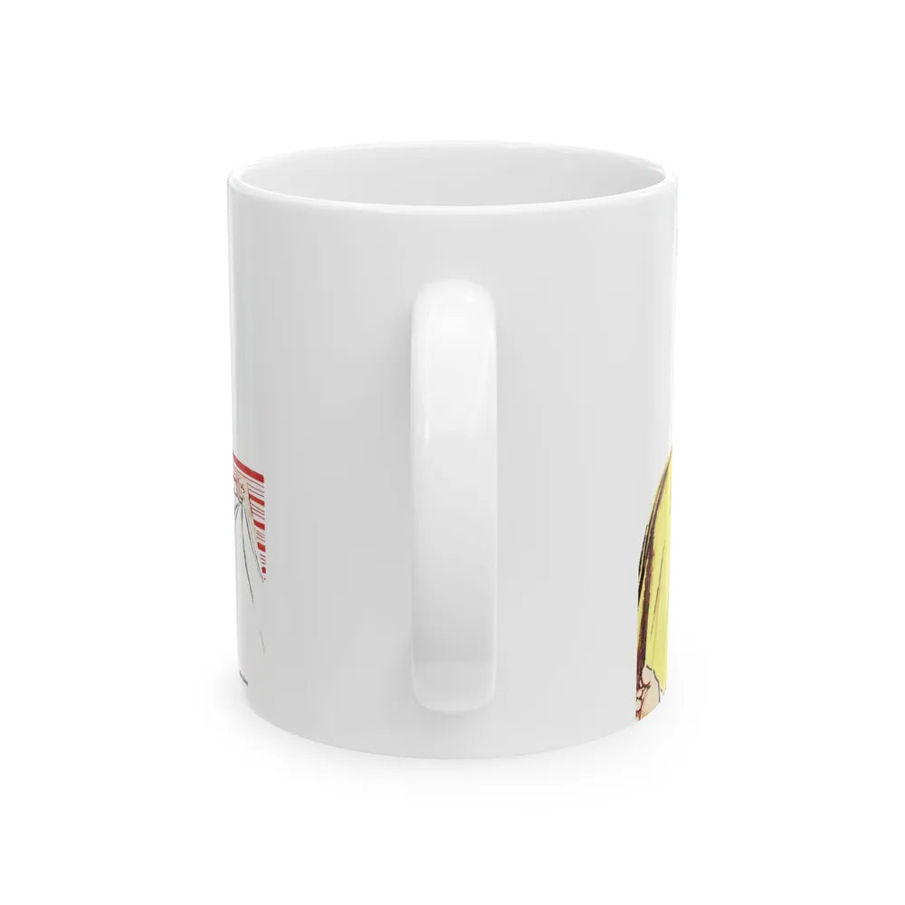 Collier's magazine illustration_1 - White Coffee Mug-Go Mug Yourself