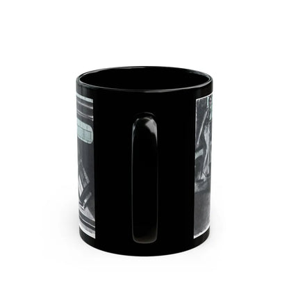 Danger Mansion (2), The American Magazine, December 1937 - Black Coffee Mug-Go Mug Yourself