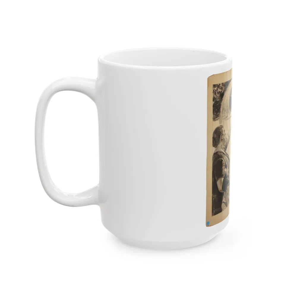 Don't Do That Illustration - White Coffee Mug-Go Mug Yourself