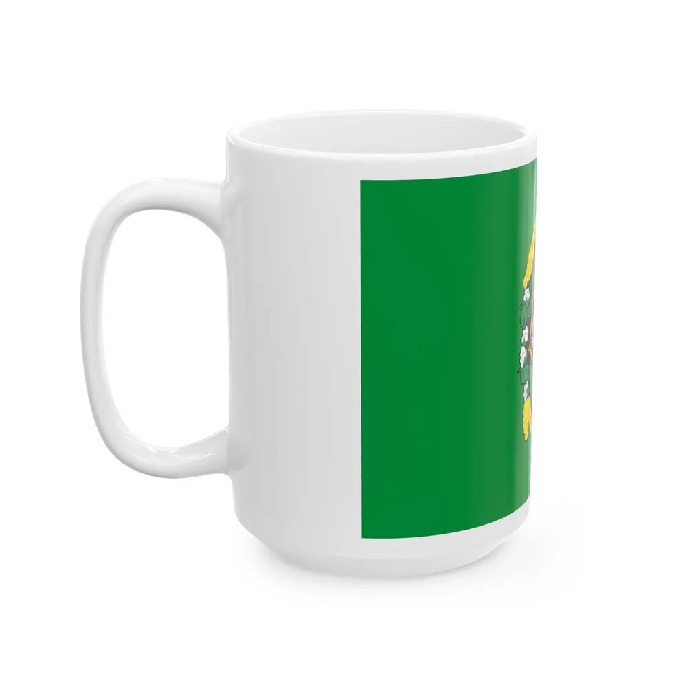 Flag of City of Yogyakarta Indonesia - White Coffee Mug-Go Mug Yourself