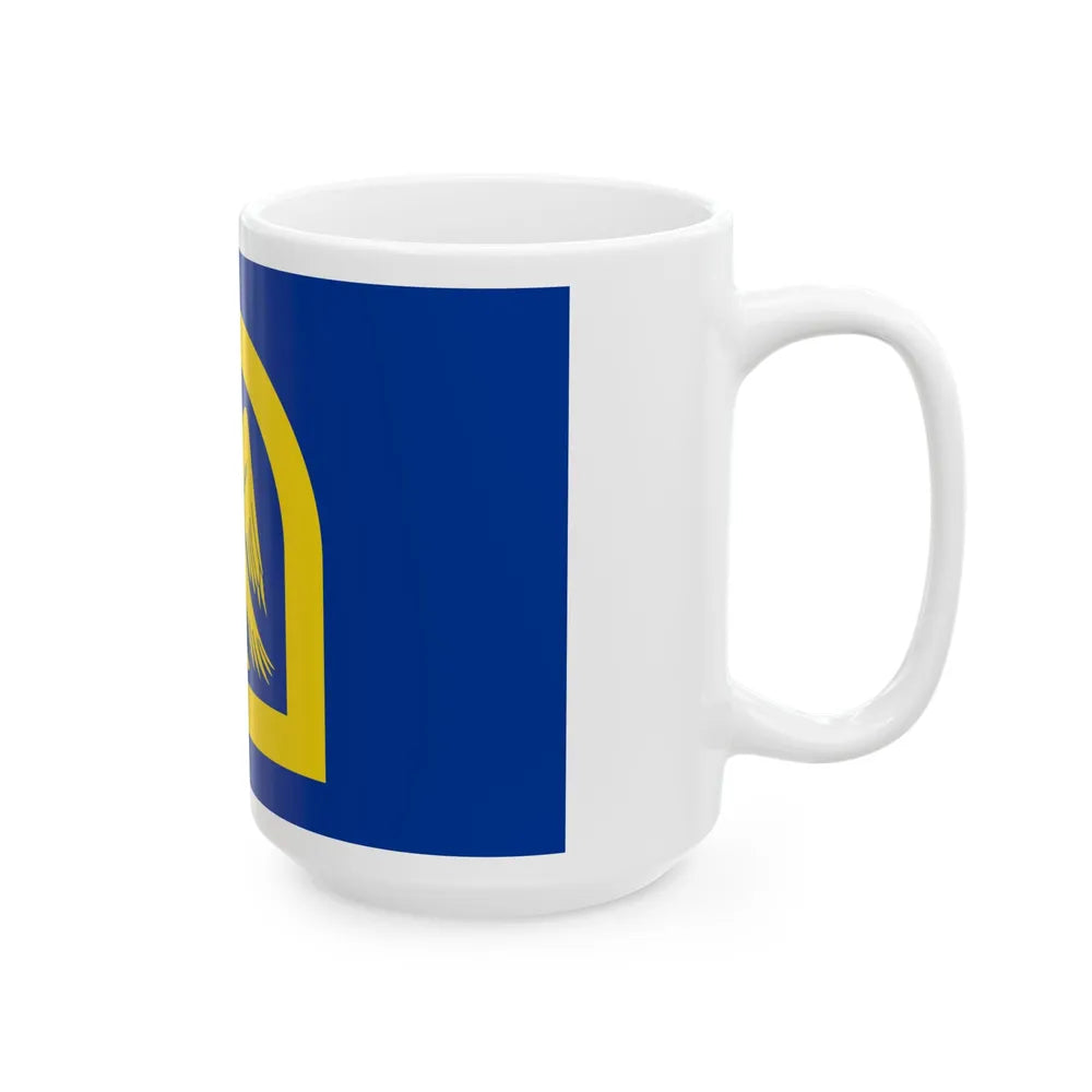 Flag of Wing UK - White Coffee Mug-Go Mug Yourself