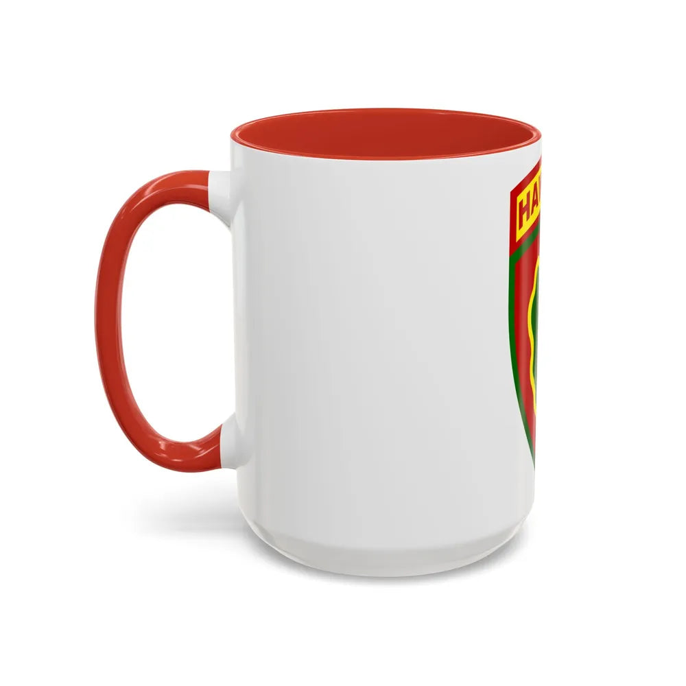 Hawaiian Division (U.S. Army) Accent Coffee Mug-Go Mug Yourself