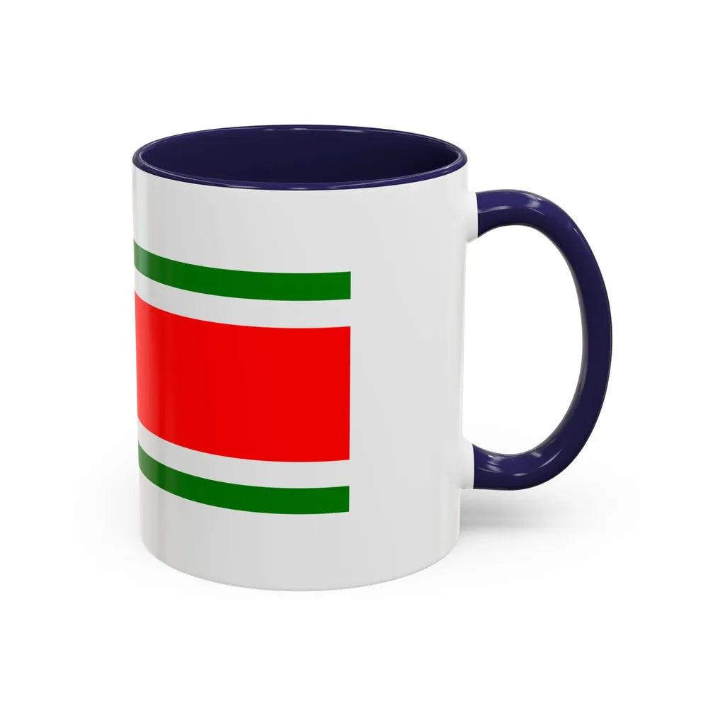 Flag of Balzan Malta - Accent Coffee Mug-Go Mug Yourself