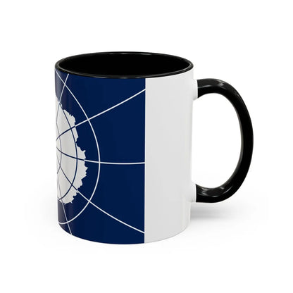 Flag of Antarctic Treaty - Accent Coffee Mug-Go Mug Yourself